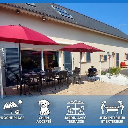 Le So Art, Grande Maison 4 Chambres, Terrain De Petanque, Grand Jardin Clos, Flipper, Babyfoot, Jeux Arcade, Ping Pong,1 Km Mer, Proche Golf, Port En Bessin, Bayeux Et Plages Du Debarquement, Adaptee Enfants Commes Zewnętrze zdjęcie