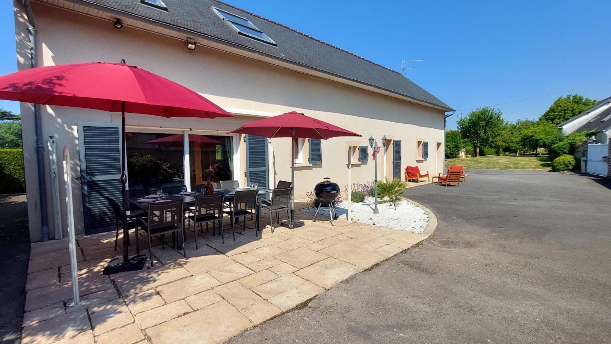 Le So Art, Grande Maison 4 Chambres, Terrain De Petanque, Grand Jardin Clos, Flipper, Babyfoot, Jeux Arcade, Ping Pong,1 Km Mer, Proche Golf, Port En Bessin, Bayeux Et Plages Du Debarquement, Adaptee Enfants Commes Zewnętrze zdjęcie